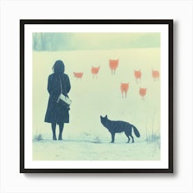 Dogs And Their People XI Art Print