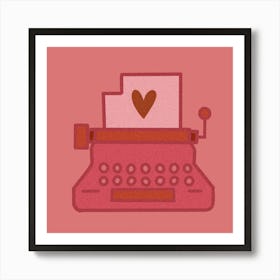 Vintage Love Art Print