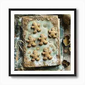 Gingerbread Cookies 1 Art Print