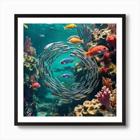 Underwater Art Print