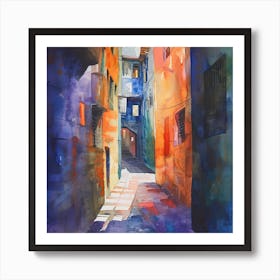 Alleyway Art Print