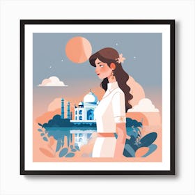 Taj Mahal 3 Art Print