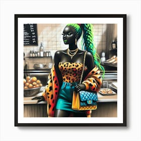 Afrofuturism 3 Art Print