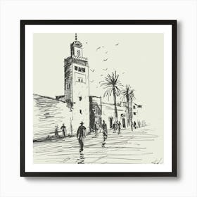 Marrakech, Morocco Art Print