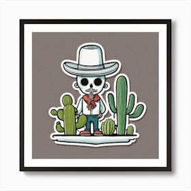 Mexican Skeleton 5 Art Print