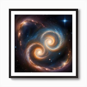 Spiral Galaxy 1 Art Print