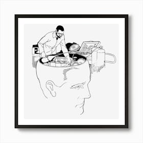 Mind Art Print