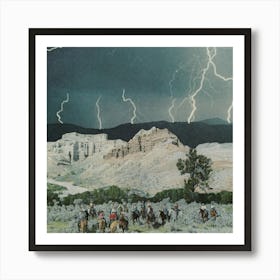 Riders Of The Storm Art Print