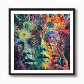 Psychedelic Painting 5 Art Print