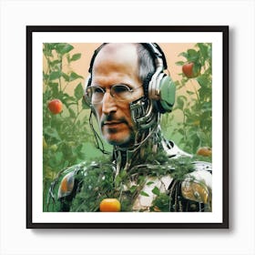 Apple Steve Art Print