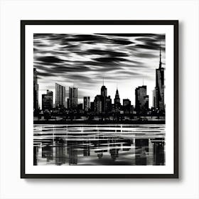 New York City Skyline 57 Poster