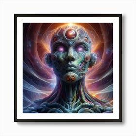 Ethereal Woman 4 Art Print