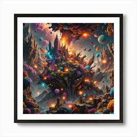 Ethereal Landscape Art Print