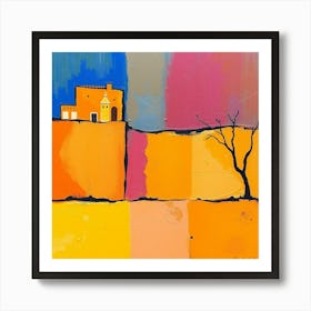 House On The Hill Art Print