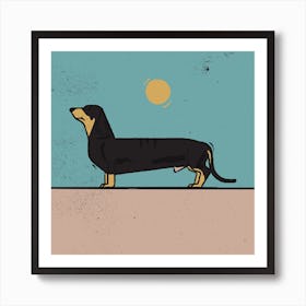 Dachshund Art Print