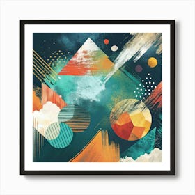 Abstract Painting 118 Art Print