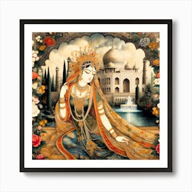 Exotic Beauty Artwork 117 Art Print