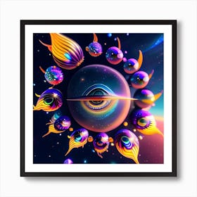 Eye Of The Universe 1 Art Print