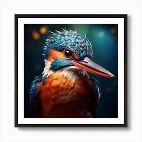 Kingfisher 2 Art Print