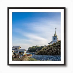 Church On The Hill Art Print