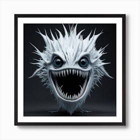 Ice Monster 1 Art Print