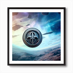 Spacecraft Logo 6 Art Print