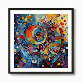 Abstract Painting 48 Art Print