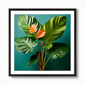 Tropical Plant Art Print