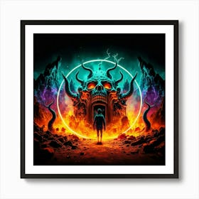 The Demon Art Print