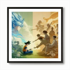 Dragon Ball Z Art Print