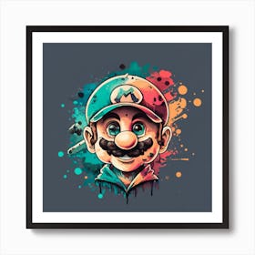 Mario Bros 2 Art Print