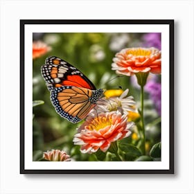 Monarch Butterfly Art Print