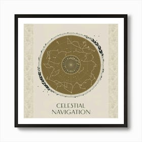 Celestial Map Art Print