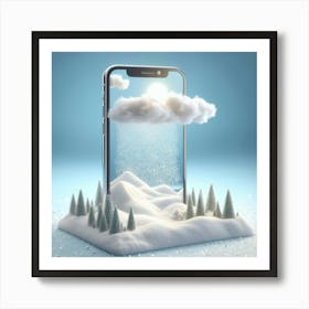 Winter Wonderland In Your Pocket Art Print