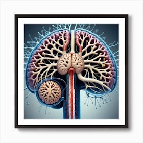 Brain Anatomy 12 Art Print