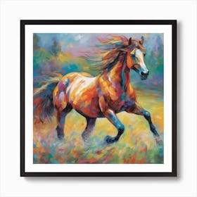 Horse Galloping 3 Art Print