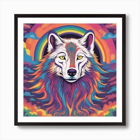 Mother Wolf Art Print