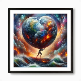 Heart Of The Ocean Art Print