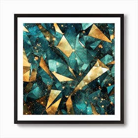 Abstract Fractal Pattern Art Print