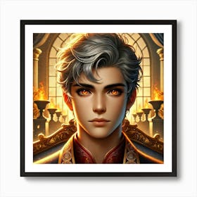 Lucian Ashheart Portrait Updated Art Print