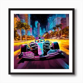 Mercedes Las Vegas Art Print