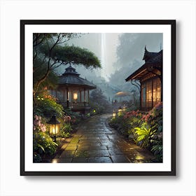 Botanical Gardens 13 Art Print