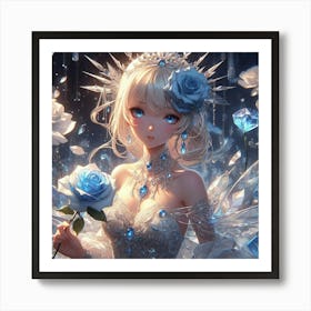 Ice Princess 1 Art Print