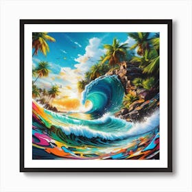 'The Wave' Art Print