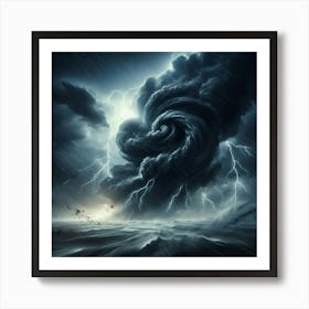 Lightning Storm 4 Art Print