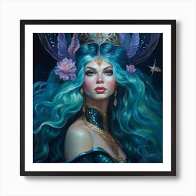 Mermaid 16 Art Print