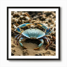 Blue Crab Art Print