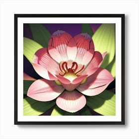 Lotus Flower 4 Art Print