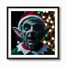 Elf On The Shelf 2 Art Print