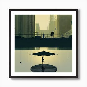 City Of Shadows Art Print